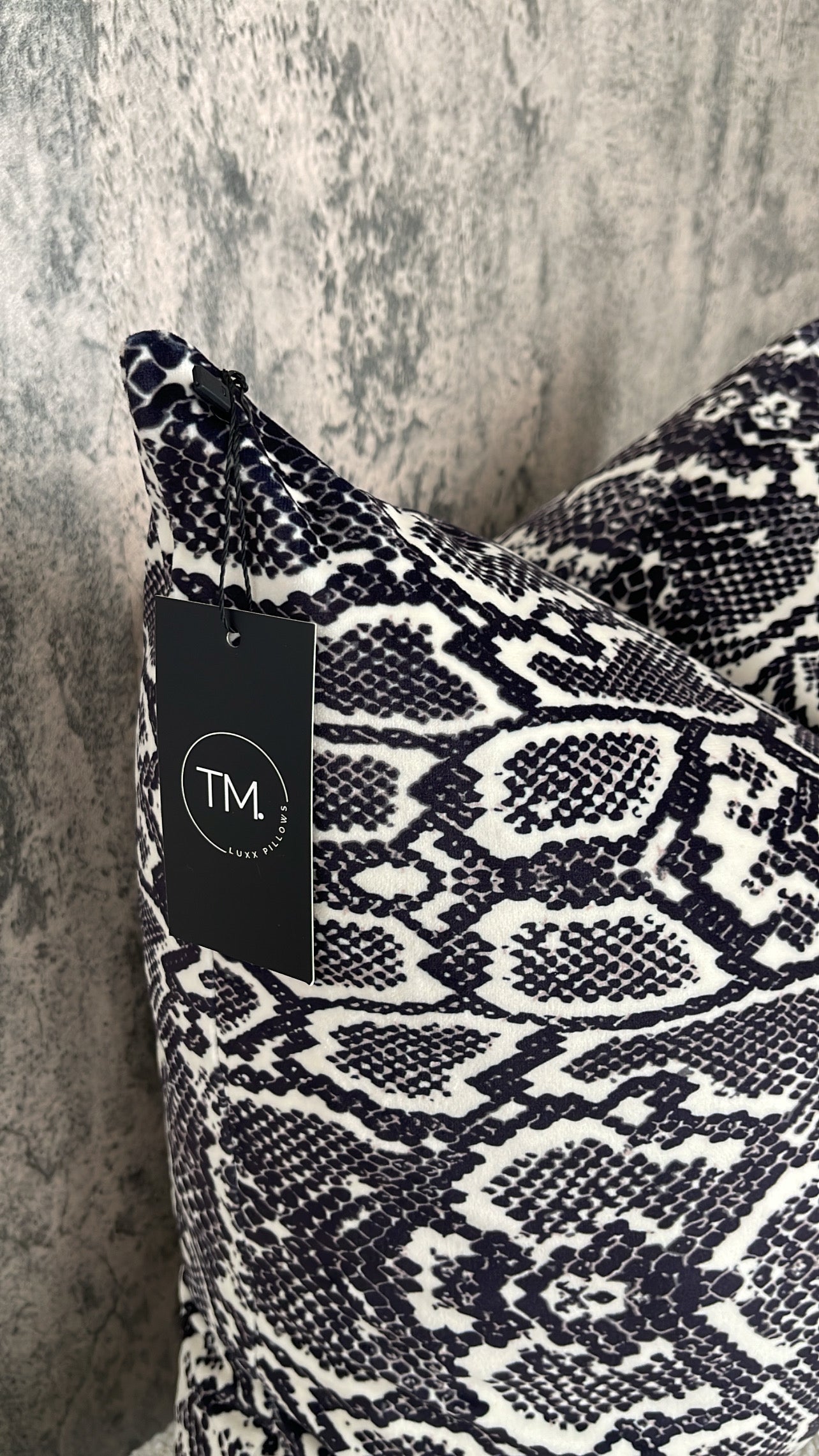 Python Velvet Luxx – Luxx Decor & Pillows by Terri Marie